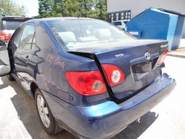 2005 TOYOTA COROLLA LE NAVY BLUE 1.8L AT Z18187